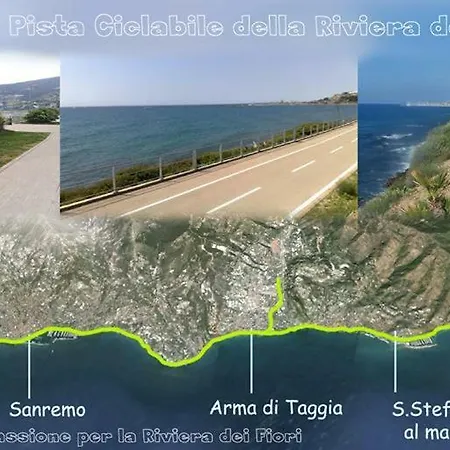 Bella Casa Con Vista Mare A Santo Stefano Imperia * Santo Stefano al Mare